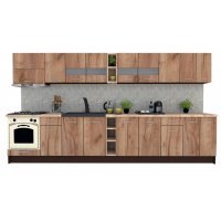 Bucatarie MARINA NEW 380 Wenge / Decor K004